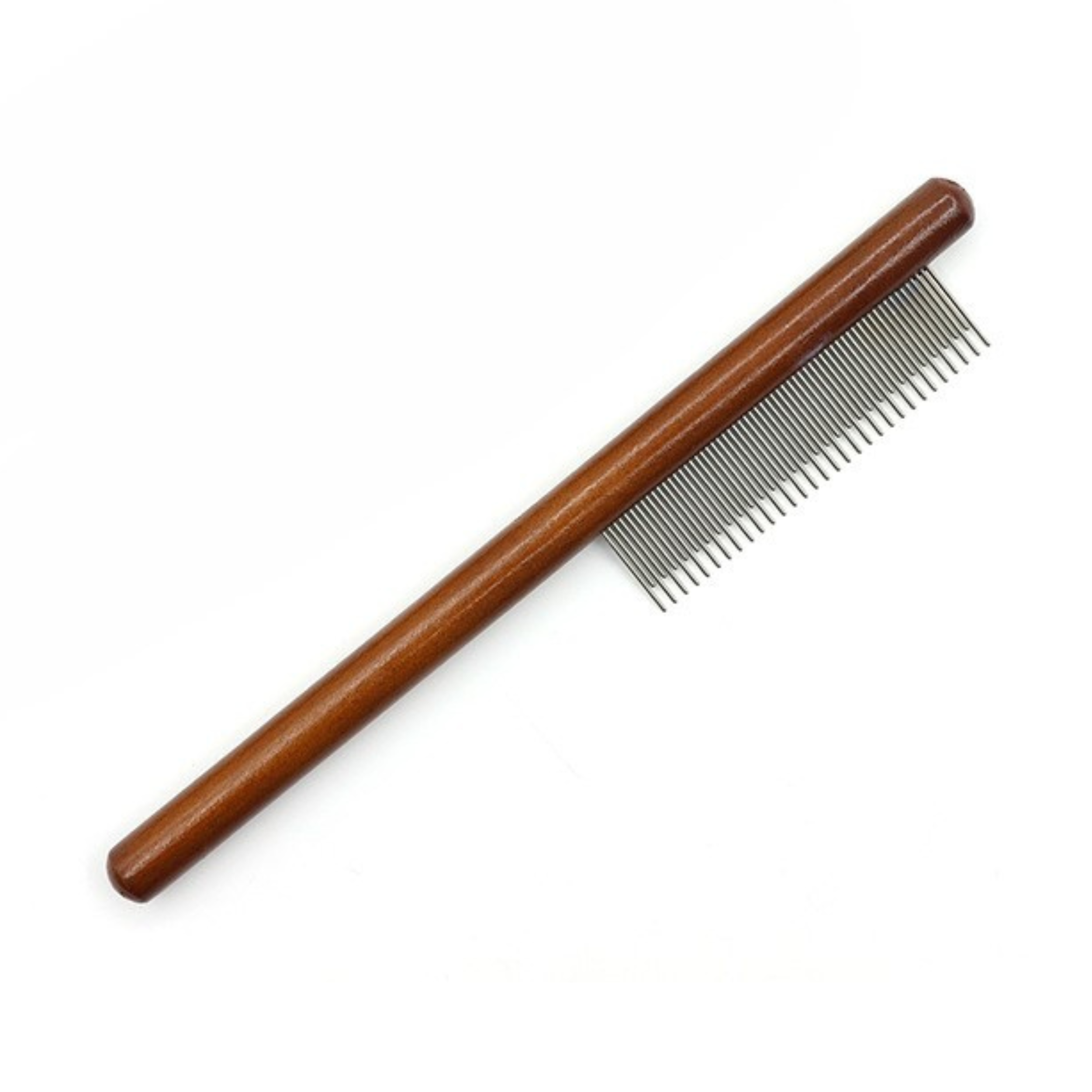 Detangling Wooden Handle Pet Grooming Comb.