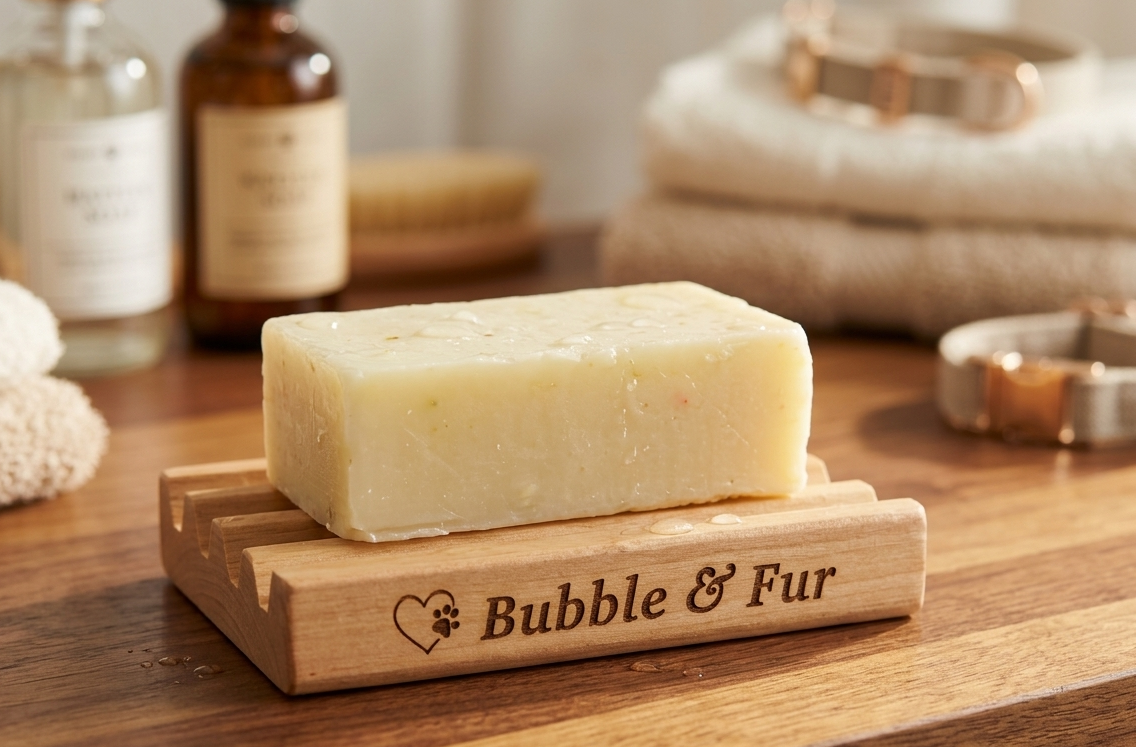 Natural Wood Soap Dish