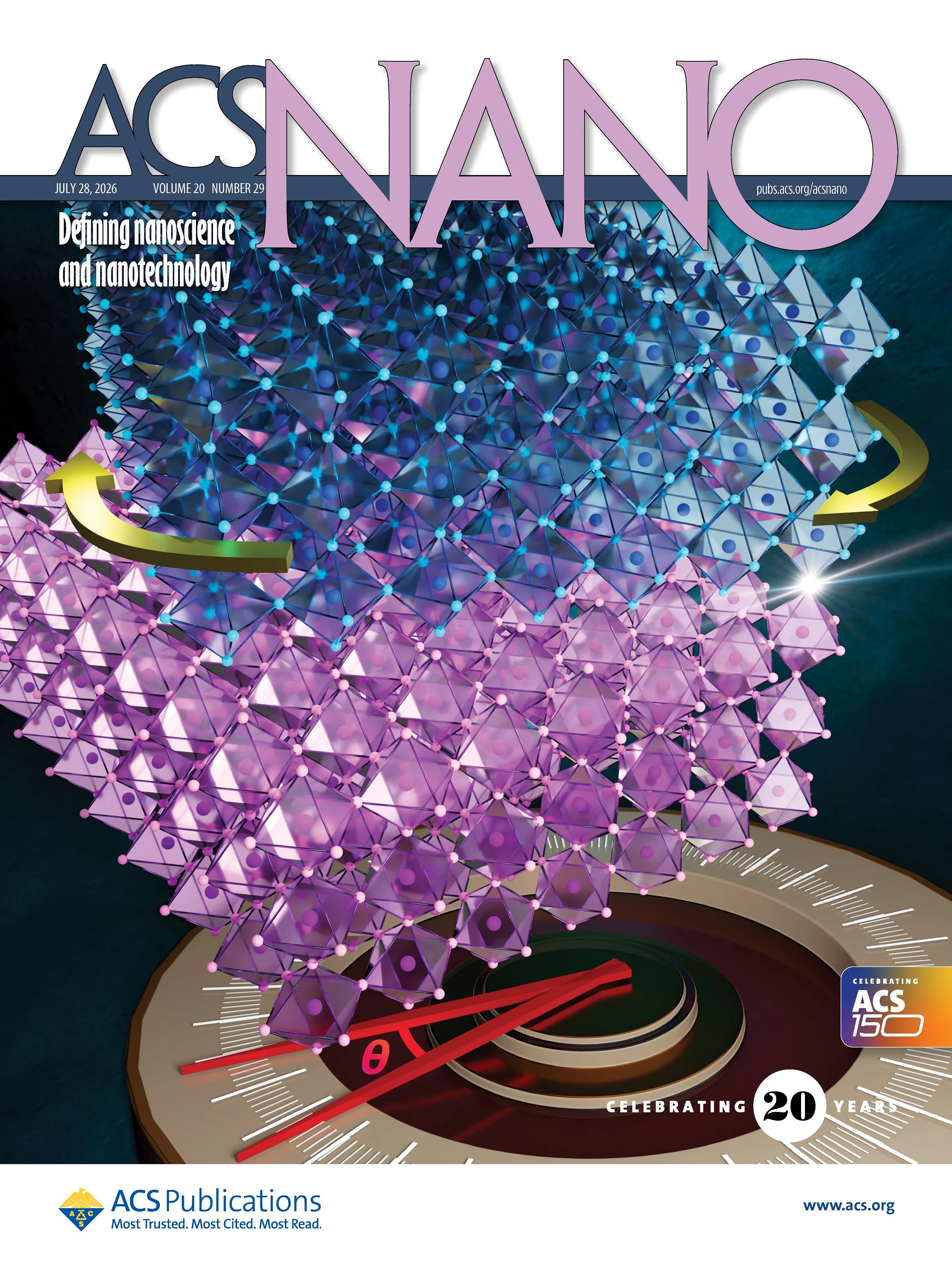 ACS Nano, July 2026, Front Cover