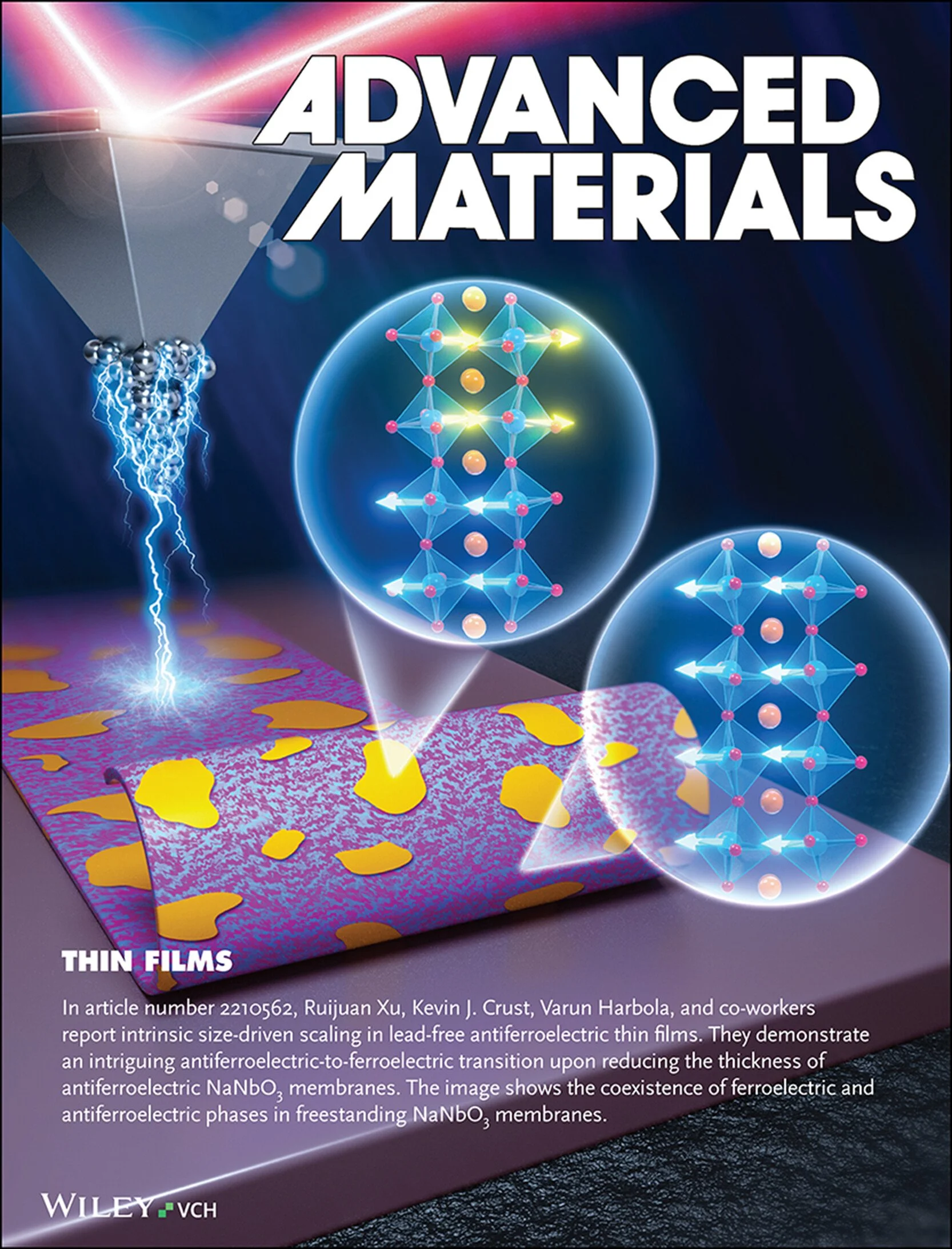 Advanced Materials, April 2023, Frontispiece