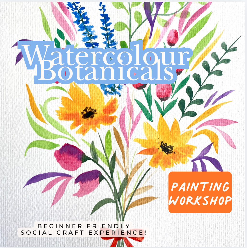 Watercolour Botanicals Painting Workshop
