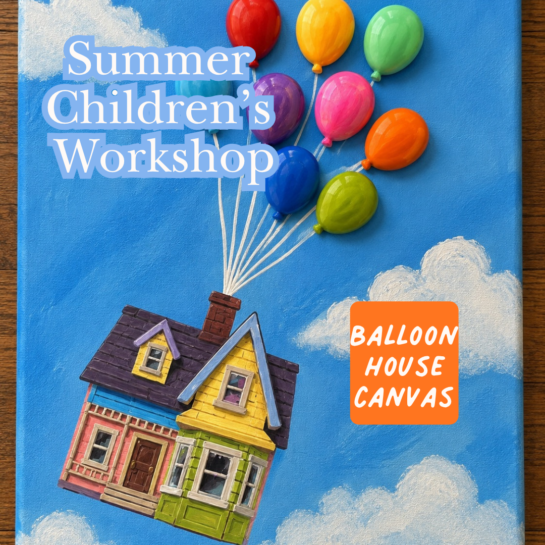 Summer Children's Workshop: Balloon House Canvas