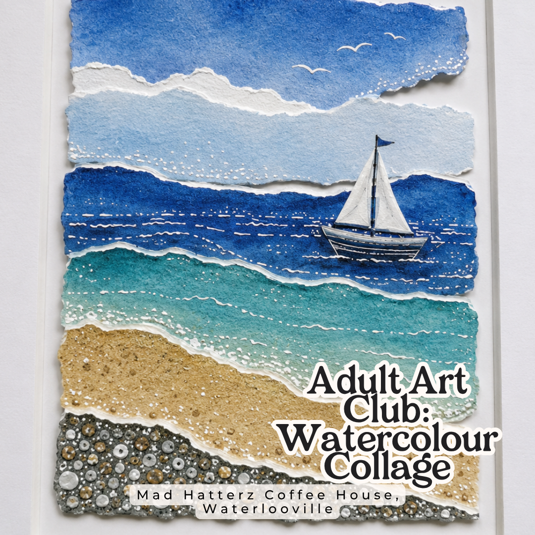 Adult Art Club: Watercolour Collage