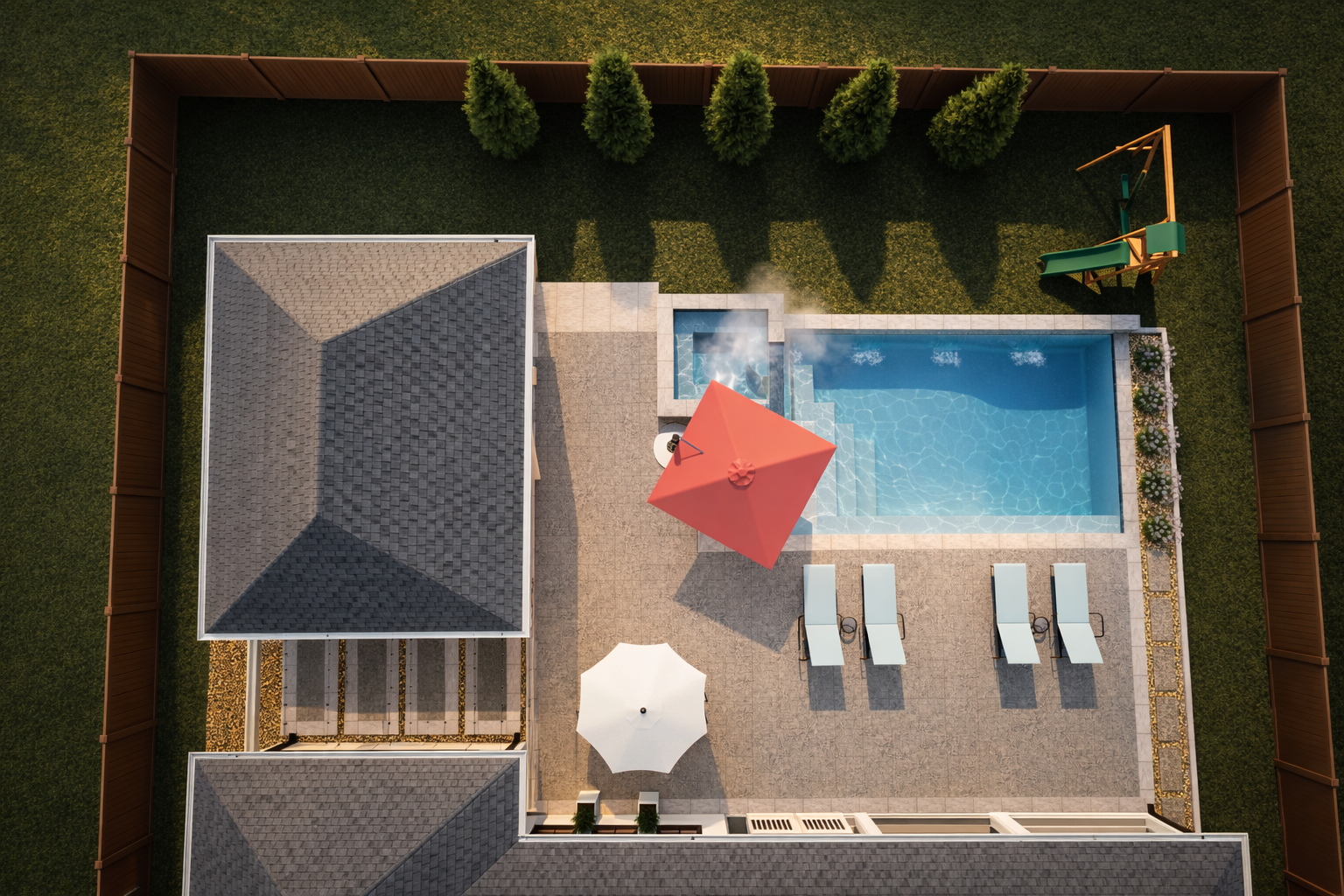 Santa Rosa Beach, FL - Real Estate Listing - Pool-Spa-Pool House