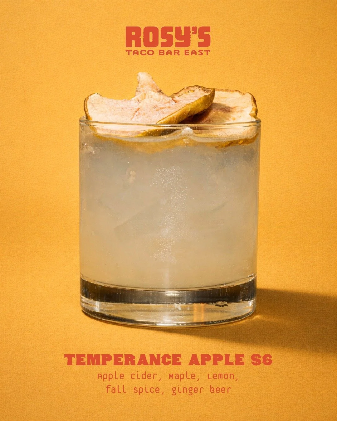 We&rsquo;re bringing the heat to Dry January with our featured Temperance Apple! This isn&rsquo;t your average mocktail&mdash;it&rsquo;s a powerful blend of apple cider, maple, lemon, and fall spices, topped with a spicy ginger beer kick. It is the p