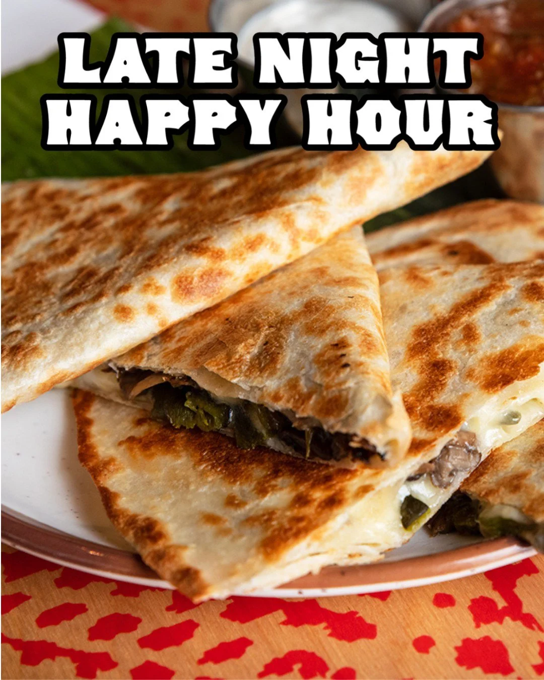 You all love it at @rosystacobar, so we&rsquo;re bringing it to Rosy&rsquo;s East! 🎉🎉 
The Late Night Happy Hour officially starts tomorrow at 9pm. Every Thursday through Saturday from 9pm&ndash;12am, come through for all your Rosy&rsquo;s favorite