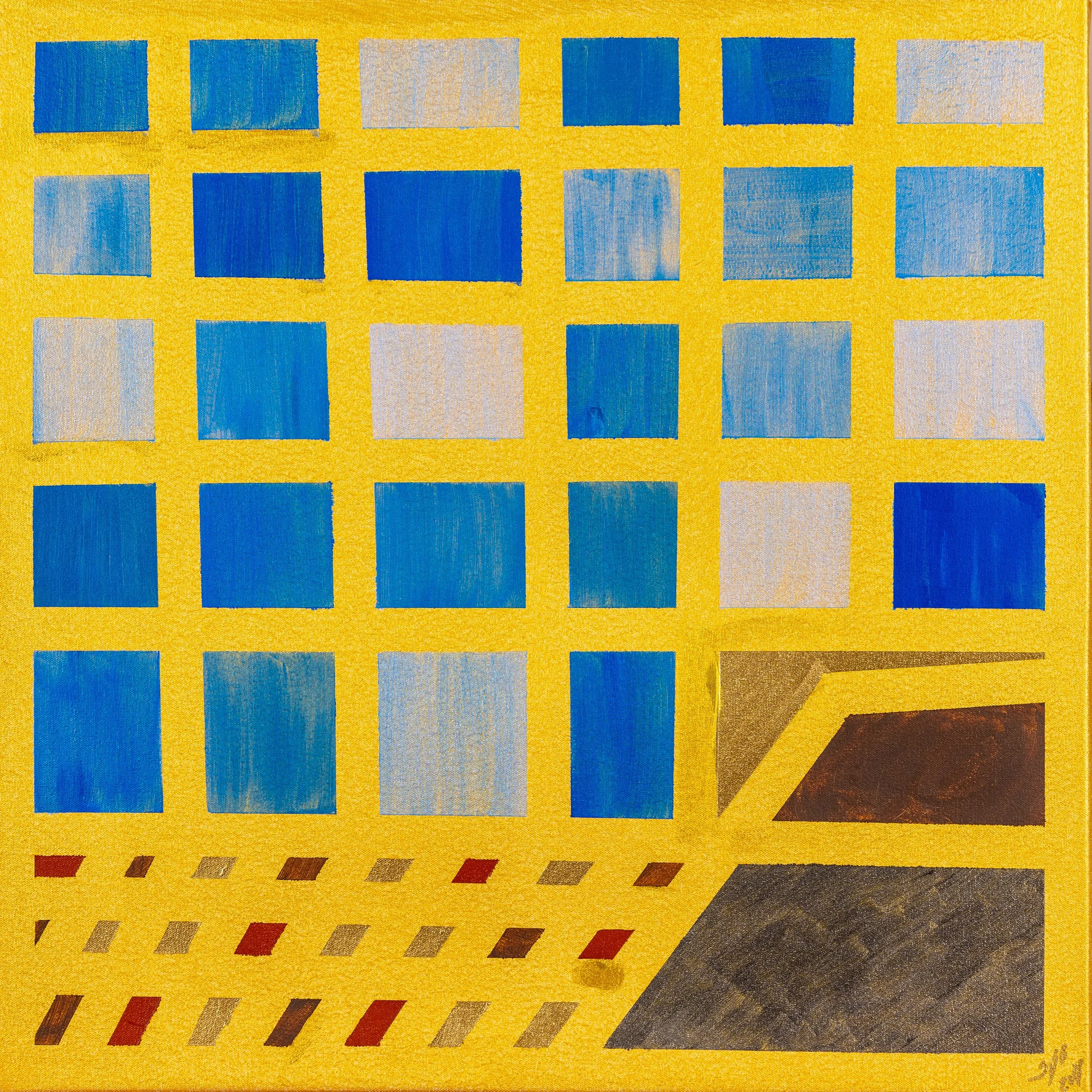 STATION II: Sold for Slave Silver
Scripture: Matthew 26:15
Scripture Interpretation Jesus is traded for thirty pieces of silver, the price of a slave. Love is reduced to currency. A human life is appraised and sold. Description Weighted forms reflect