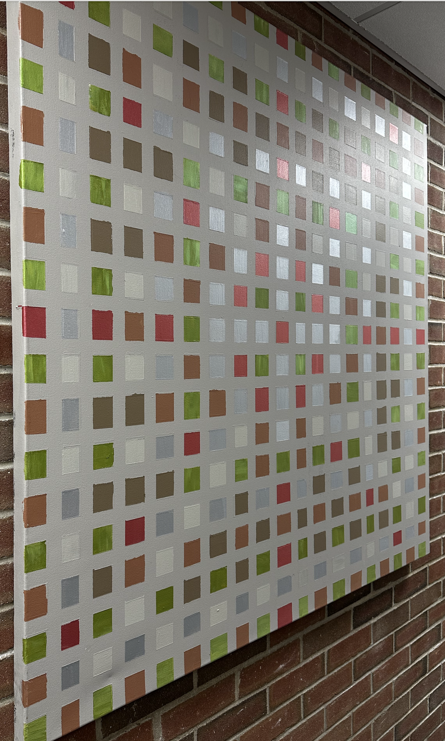 Resilience (2025) Acrylic and copper on canvas
48 × 48 inches
$2880

This piece explores the energy that moves through our bodies and our lives, reminding us that resilience is not about never breaking, but about restoring flow. As the eye follows th