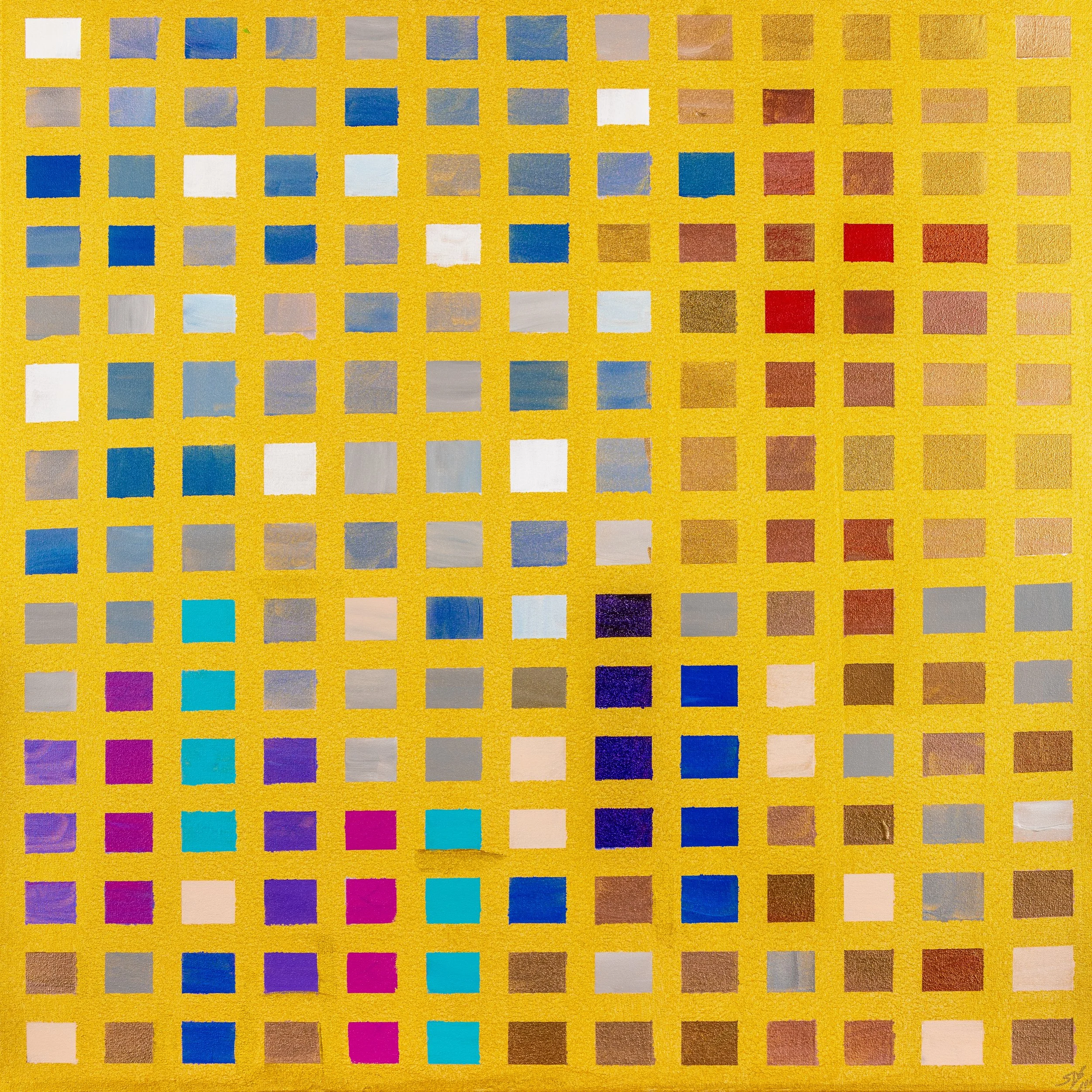 STATION XII: Love Reweaves Itself
Scripture: John 19:25 to 27
Scripture Interpretation From the cross, Jesus forms new family. Love adapts in the face of loss. Description Interlaced patterns express renewal and connection that survives rupture. For 