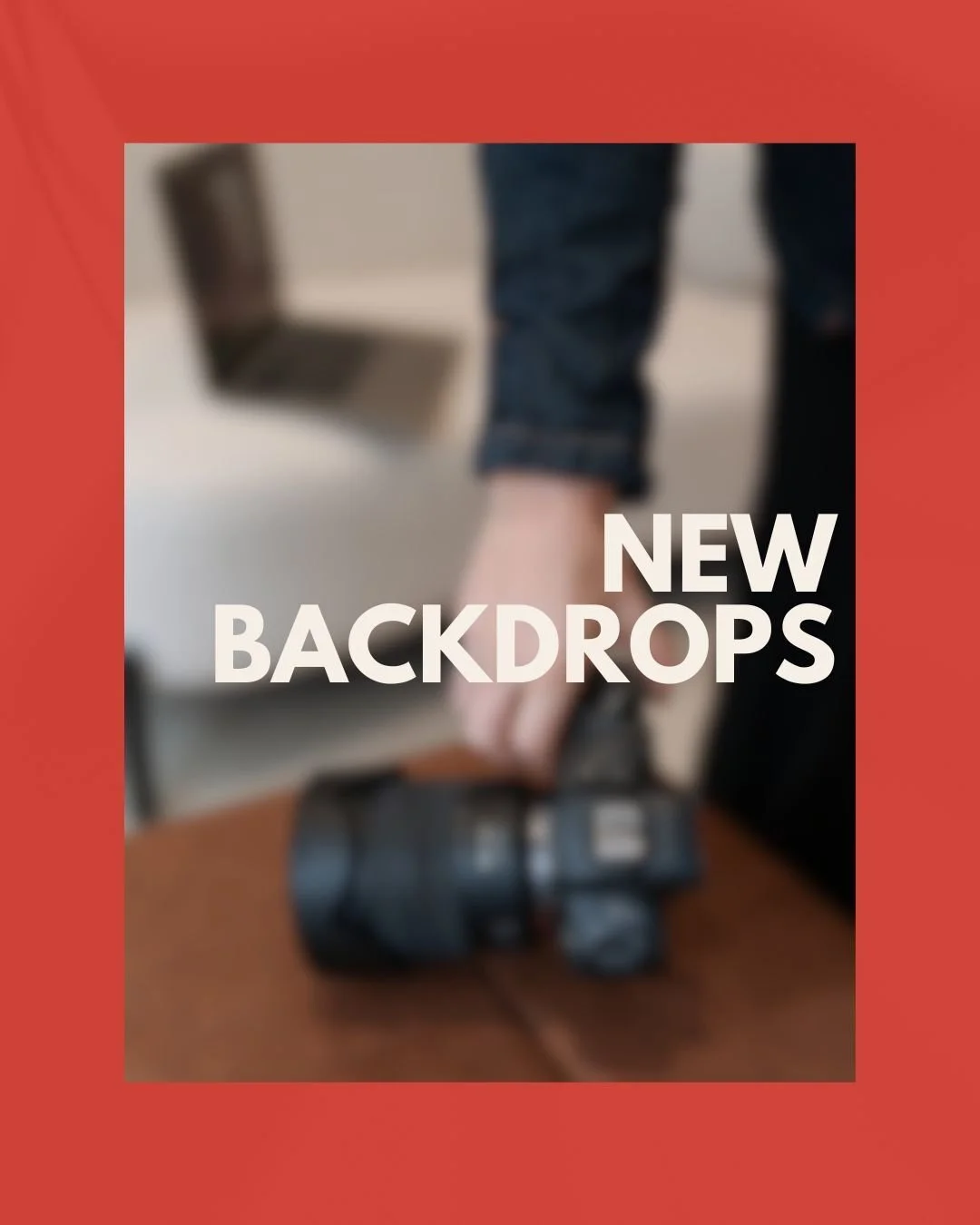 New backdrops have landed.

We&rsquo;ve added a mix of tones and textures to give you even more options when you&rsquo;re shooting in the studio. Soft textures to deeper, richer colours depending on the look you&rsquo;re going for.

Backdrops:
Textur
