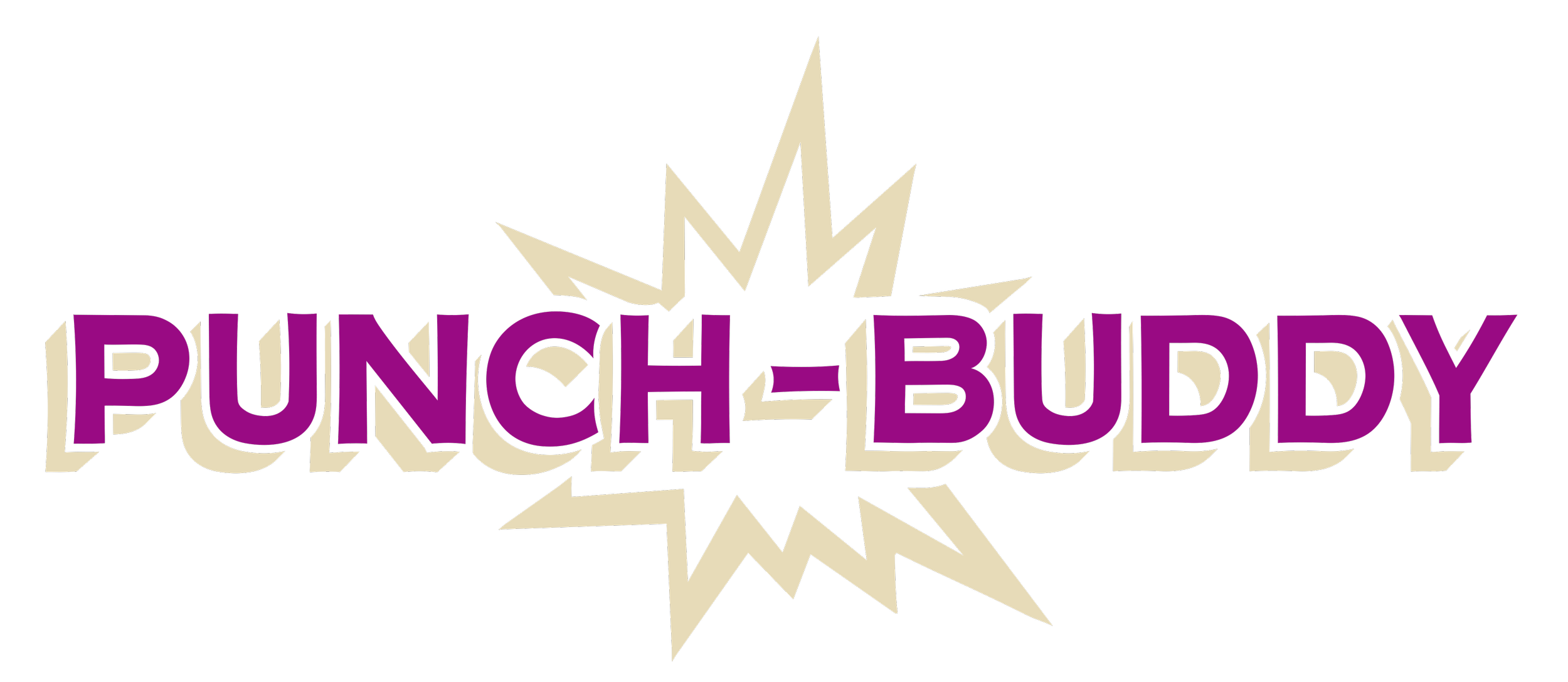 Punch-Too logo with comic-style burst design and purple text.