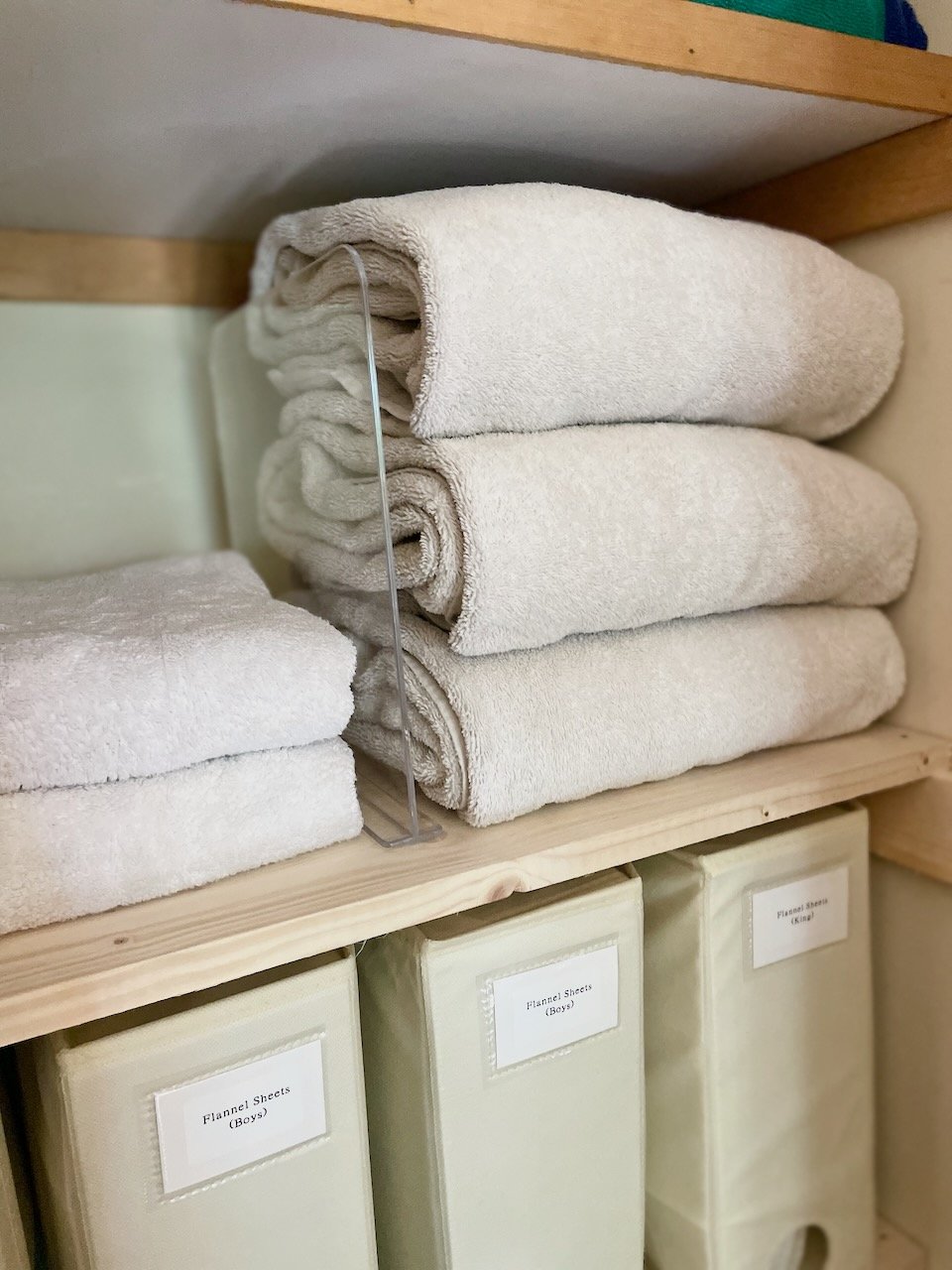 Linen Closet  - towels and sheets.jpeg