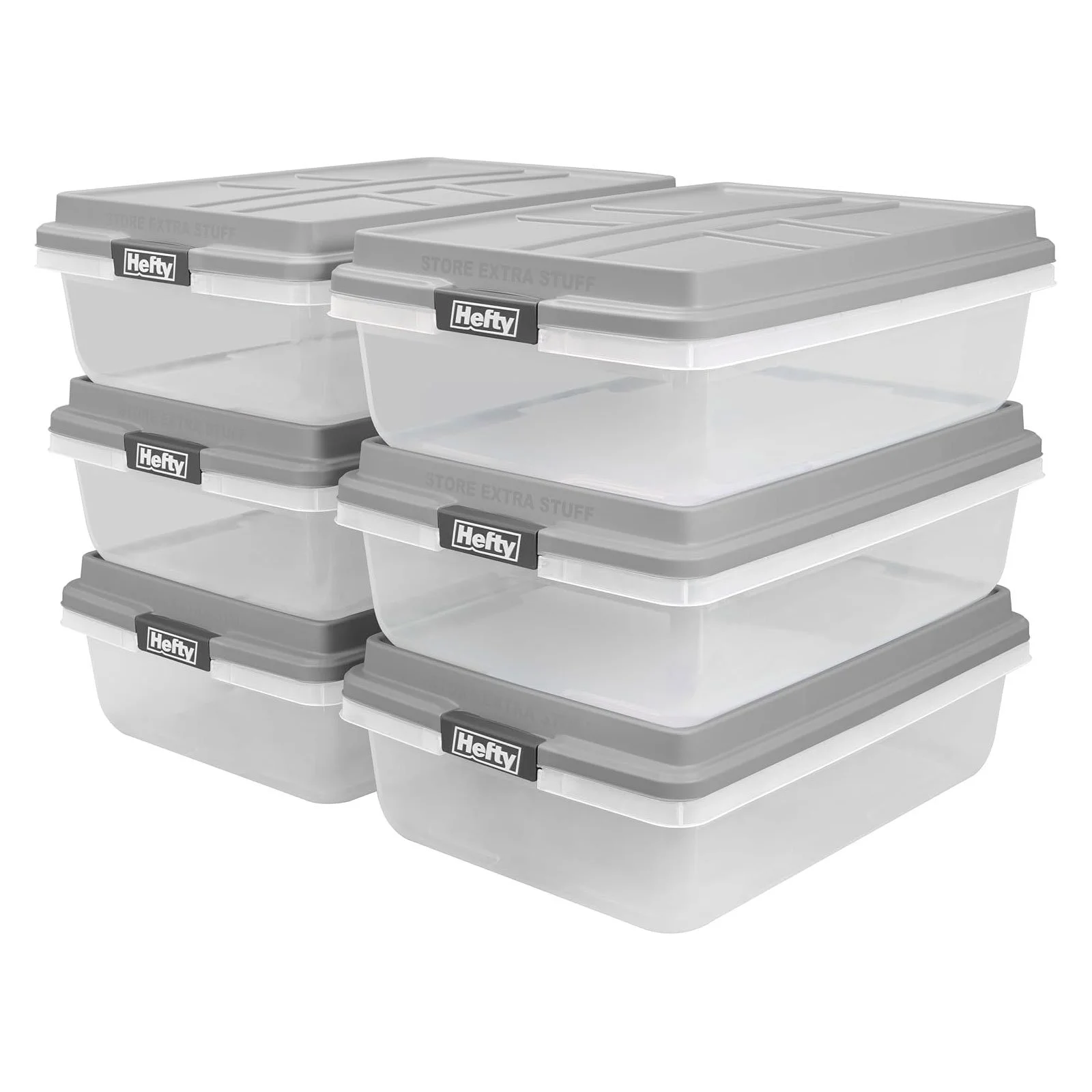 Hefty 40-Qt. Storage Bins