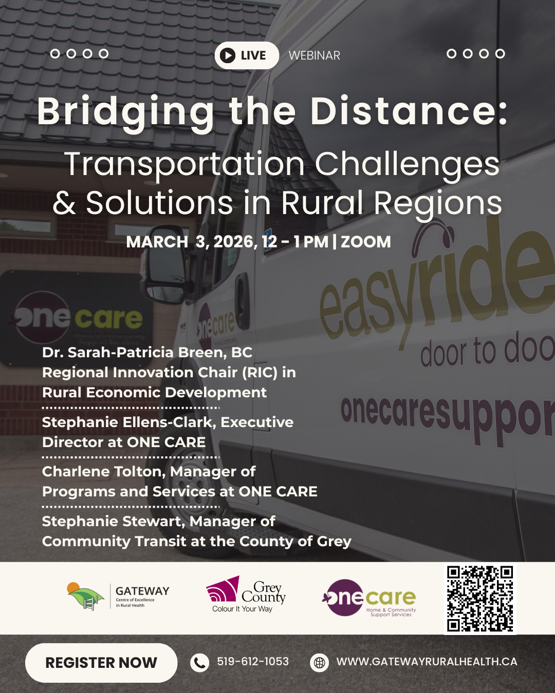 Bridging the Distance: WEBINAR Transportation Challenges & Solutions in Rural Regions