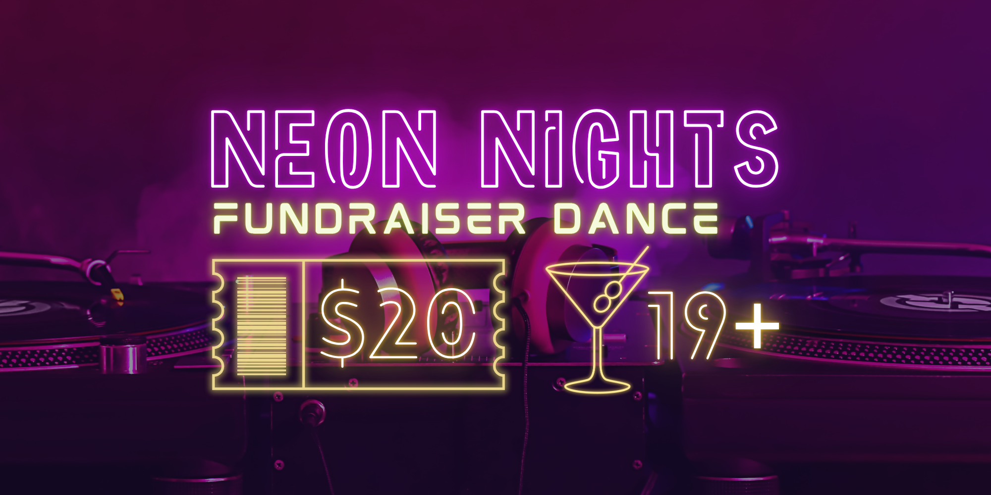 NEON NIGHTS: Fundraiser Dance