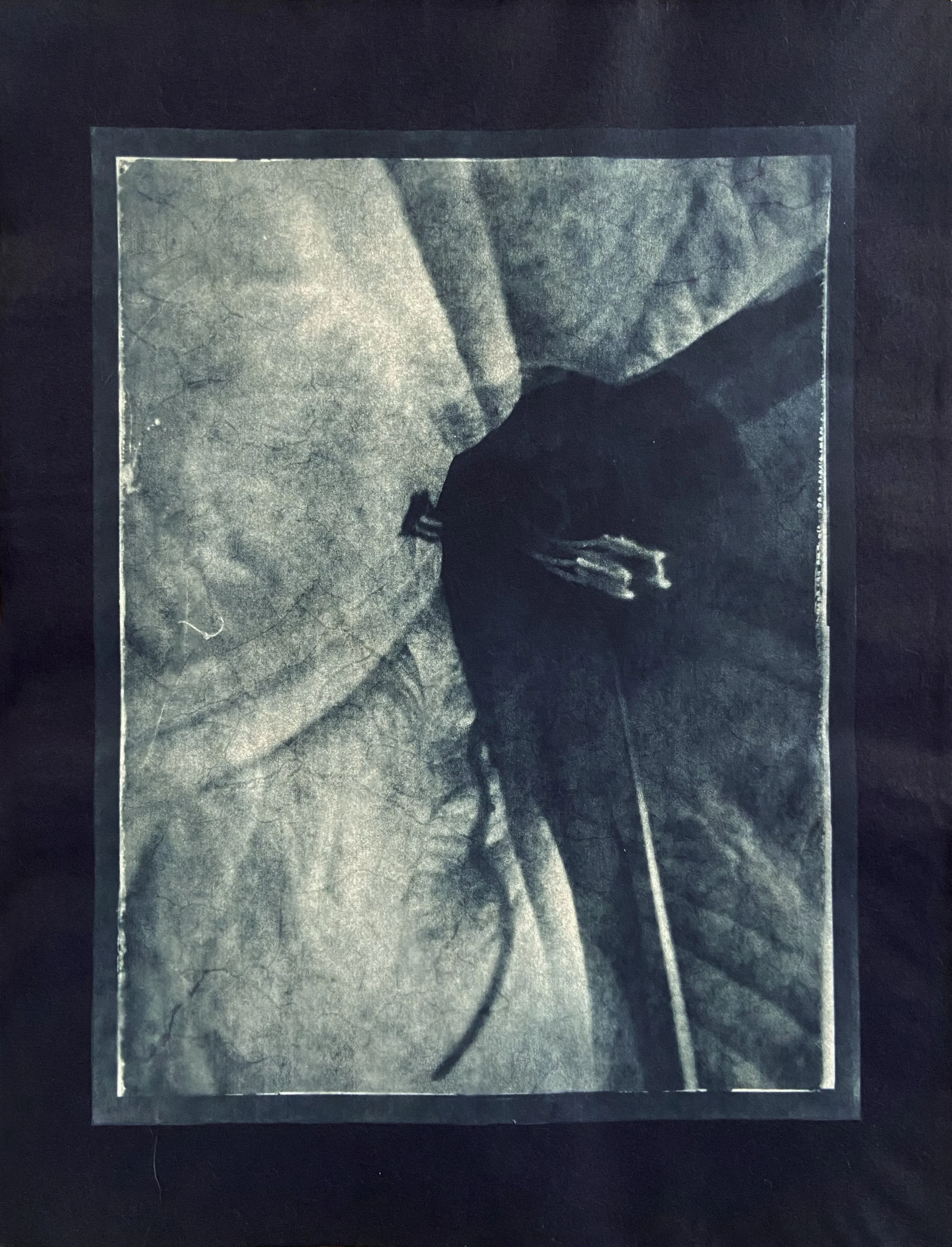"260616 Morning Datura" - 10.3x13.75" on Teabag Paper - Open Edition
