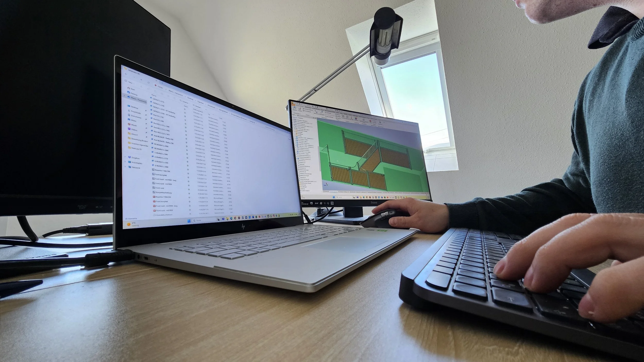 Wir arbeiten mit 3D-Software um mit Ihnen gemeinsam Ihre Vorstellungen und Wünsche zu verwirklichen!