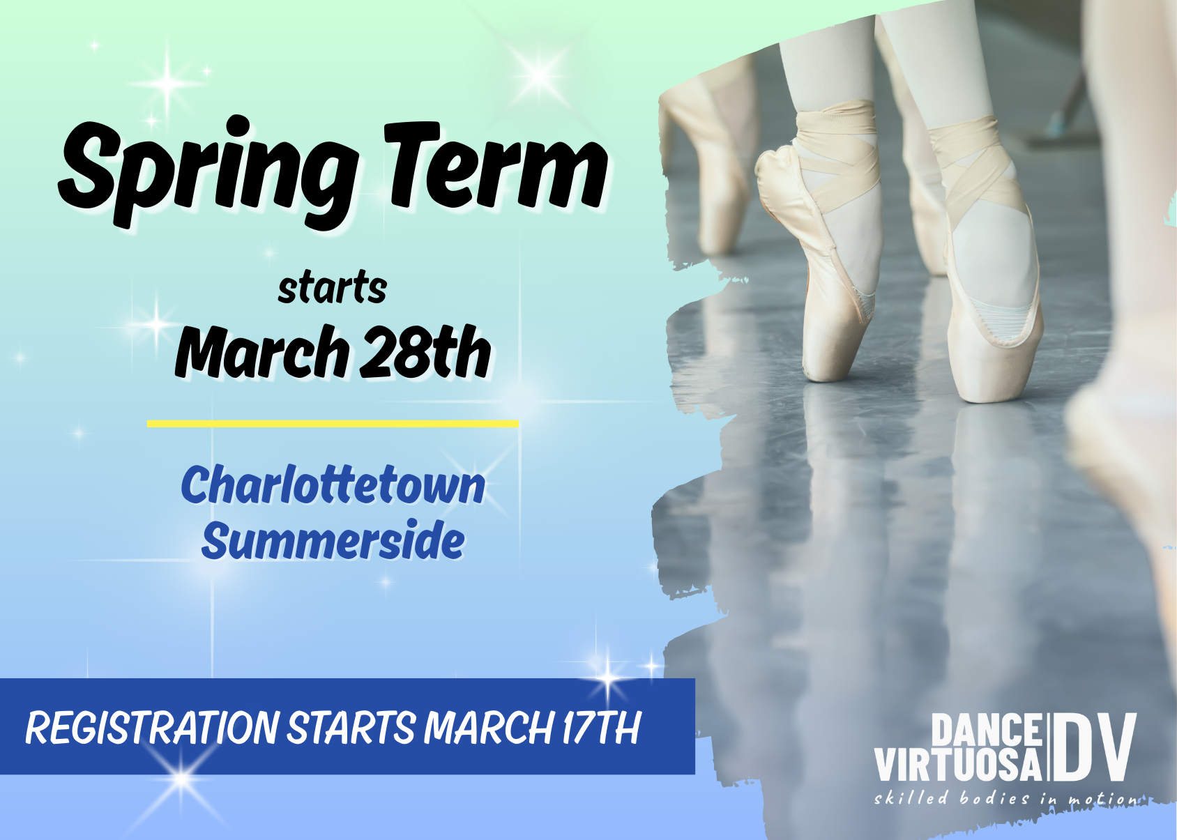 SPRING REGISTRATION!