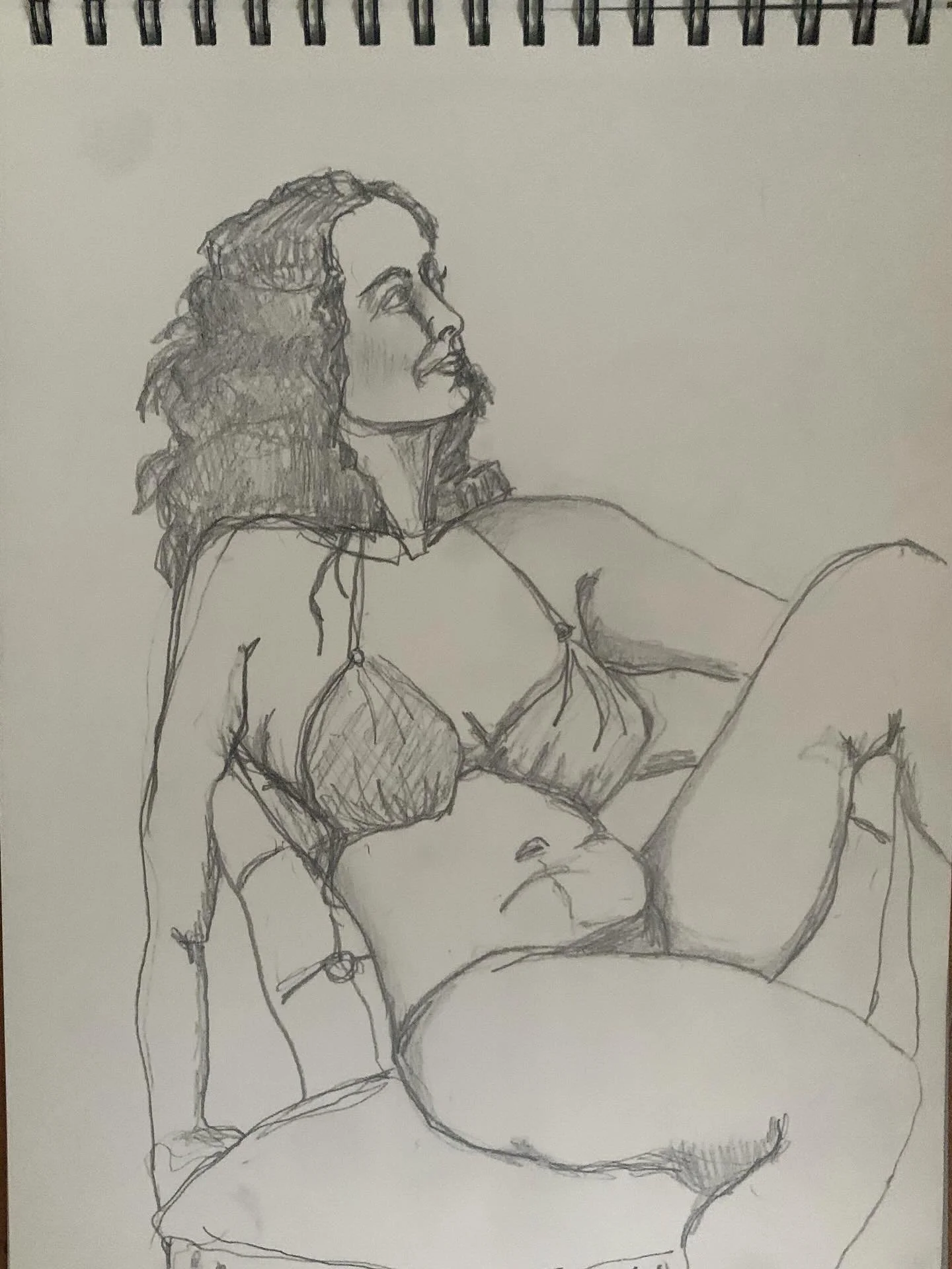 Quick pencil sketch #portrait #pencildrawing #pencil