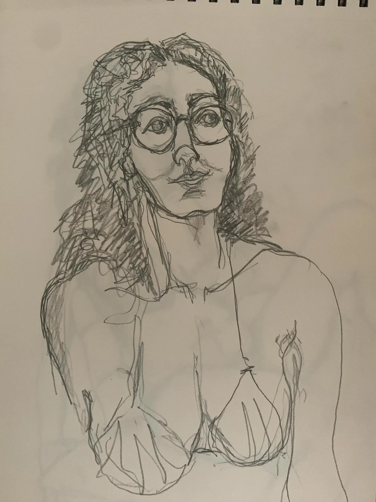 Quick pencil sketch #portrait #pencildrawing #pencil