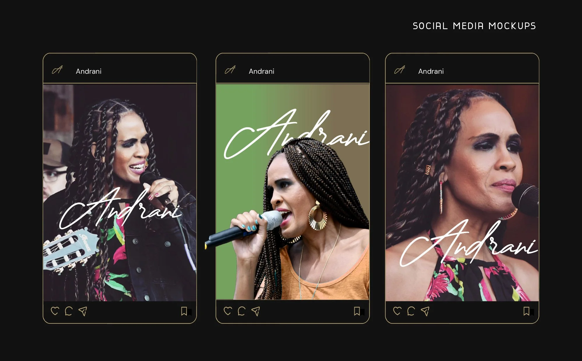 Social Media Mockups