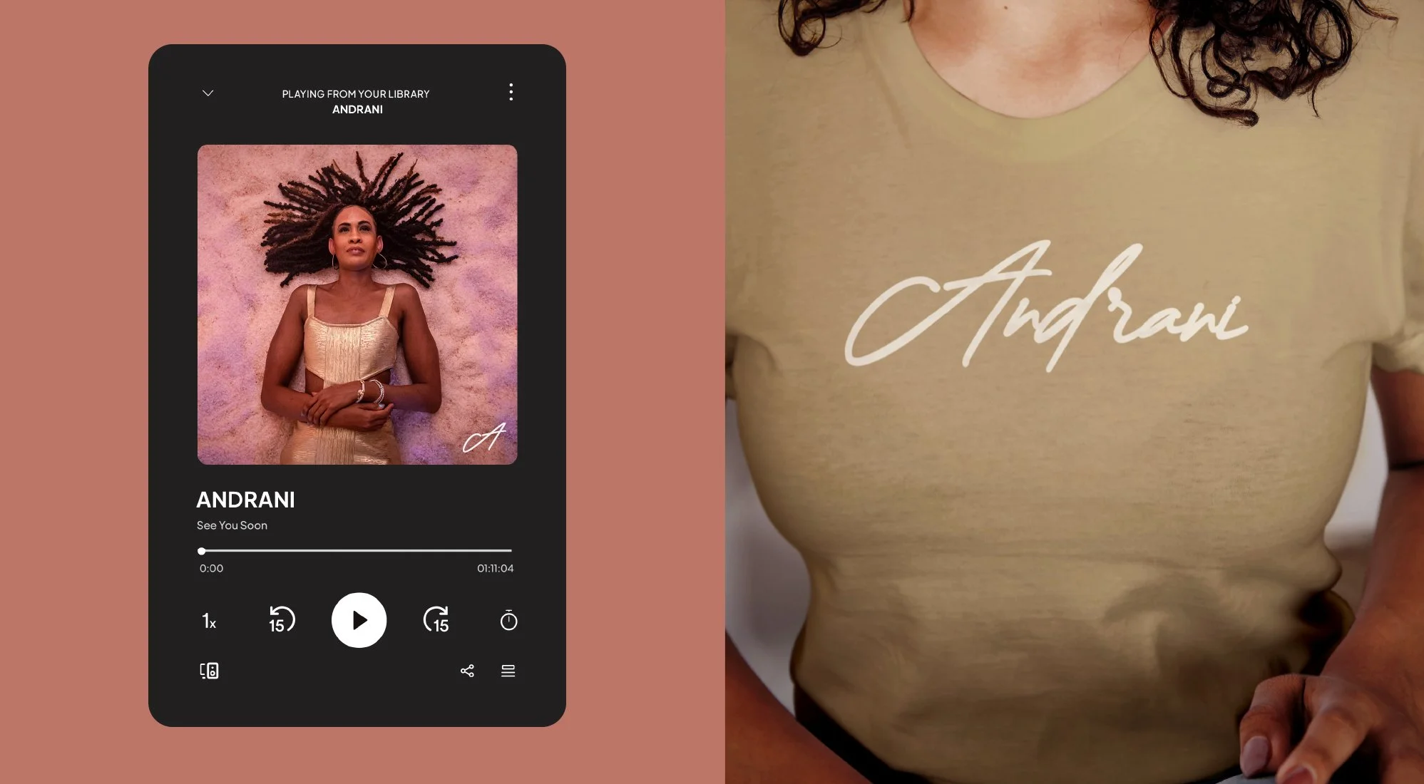 Spotify and Apparrel Mockup