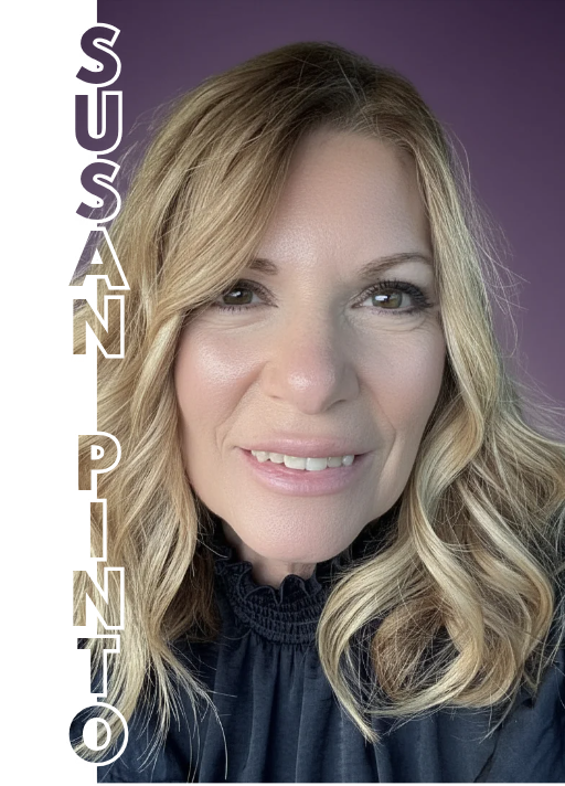 Susan Pinto, founder of Meadow Lane Creative, helping small businesses grow through marketing, branding, and community engagement.