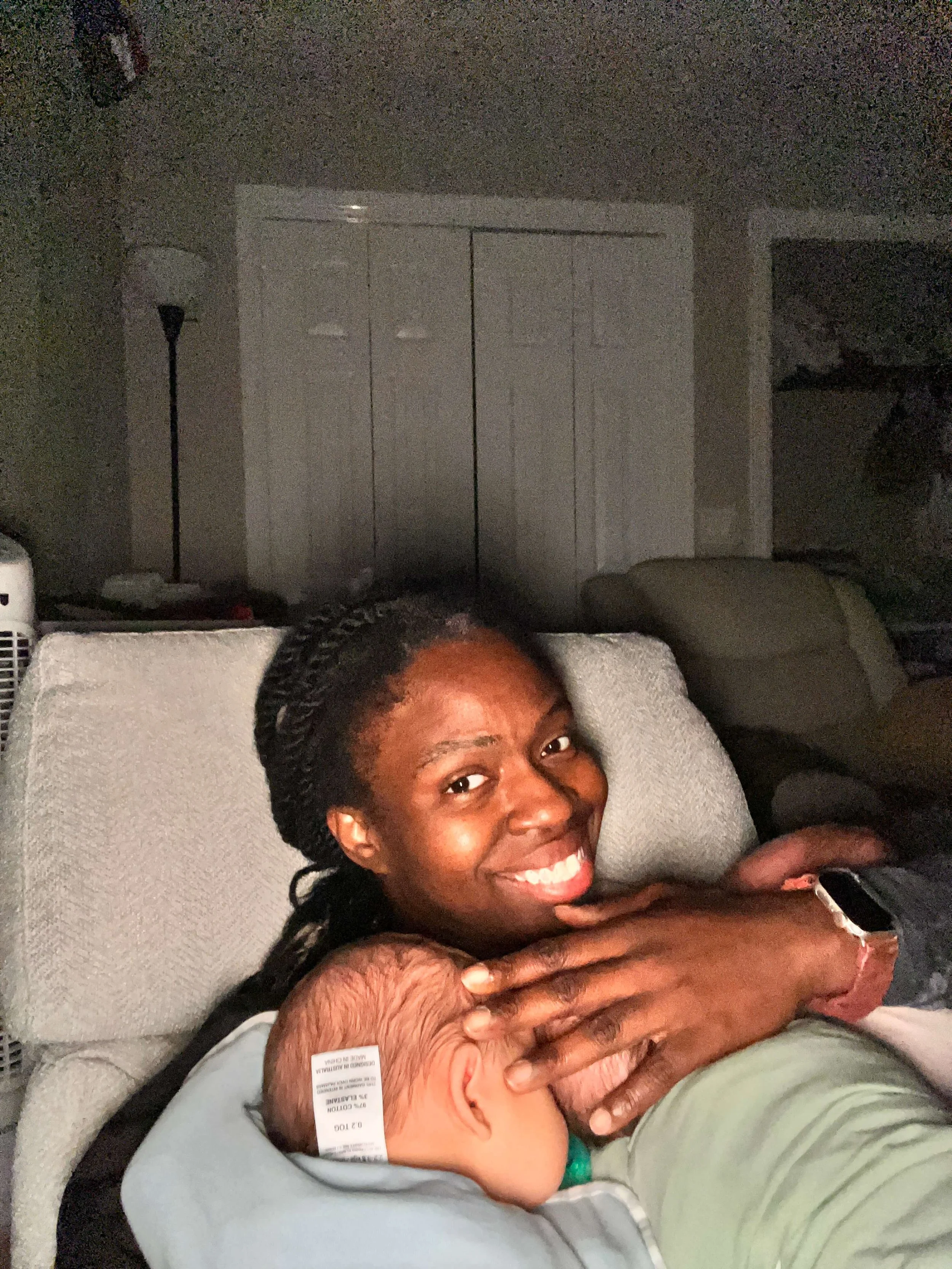 Mitshella Armand Newborn Care Specialist and Postpartum Doula newborn baby