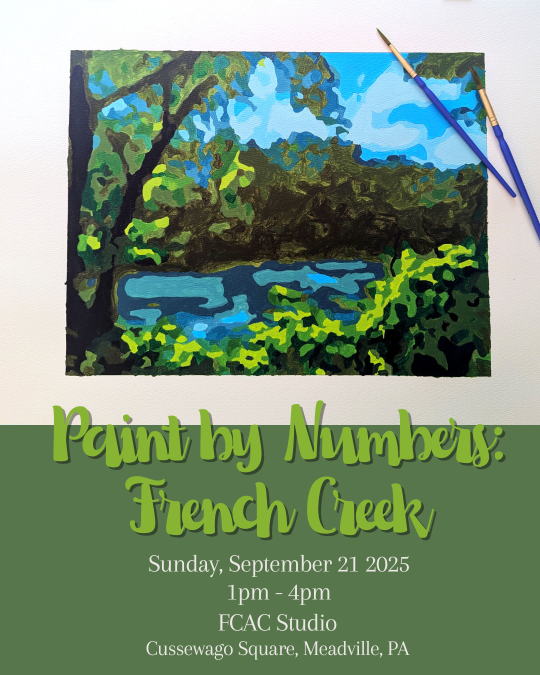 Paint by Numbers: French Creek