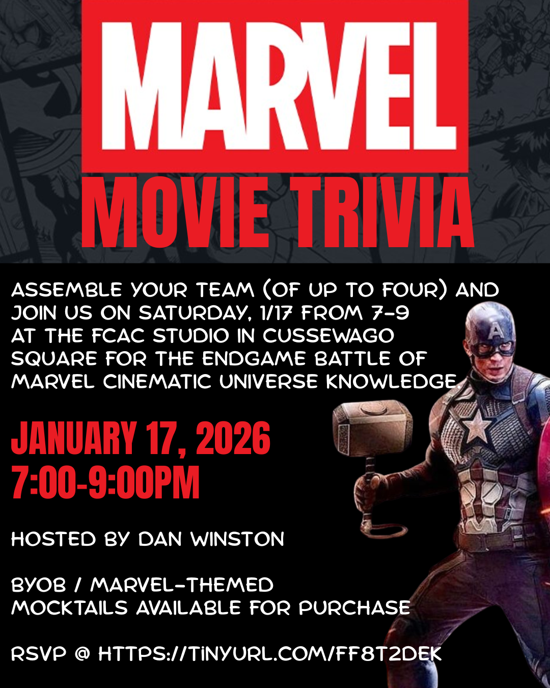 Marvel Trivia Night