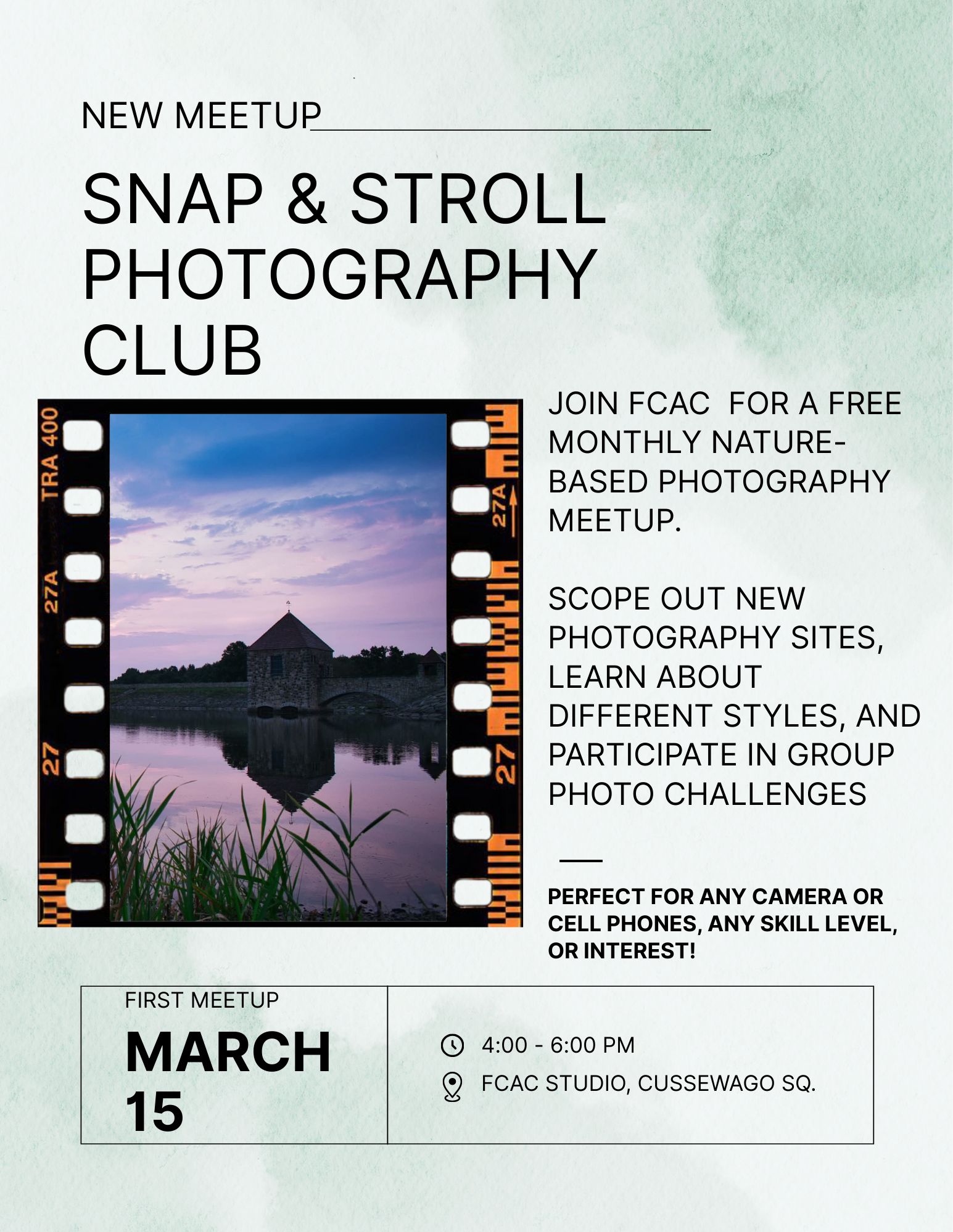 Snap &amp; Stroll Photography Club