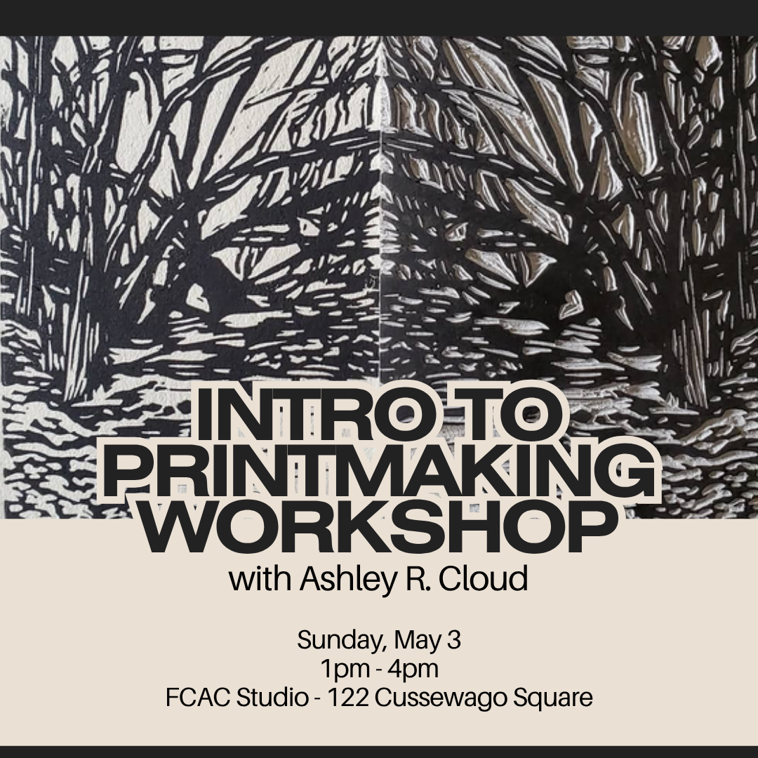 Intro to Linocut Printmaking w/ Ashley Cloud