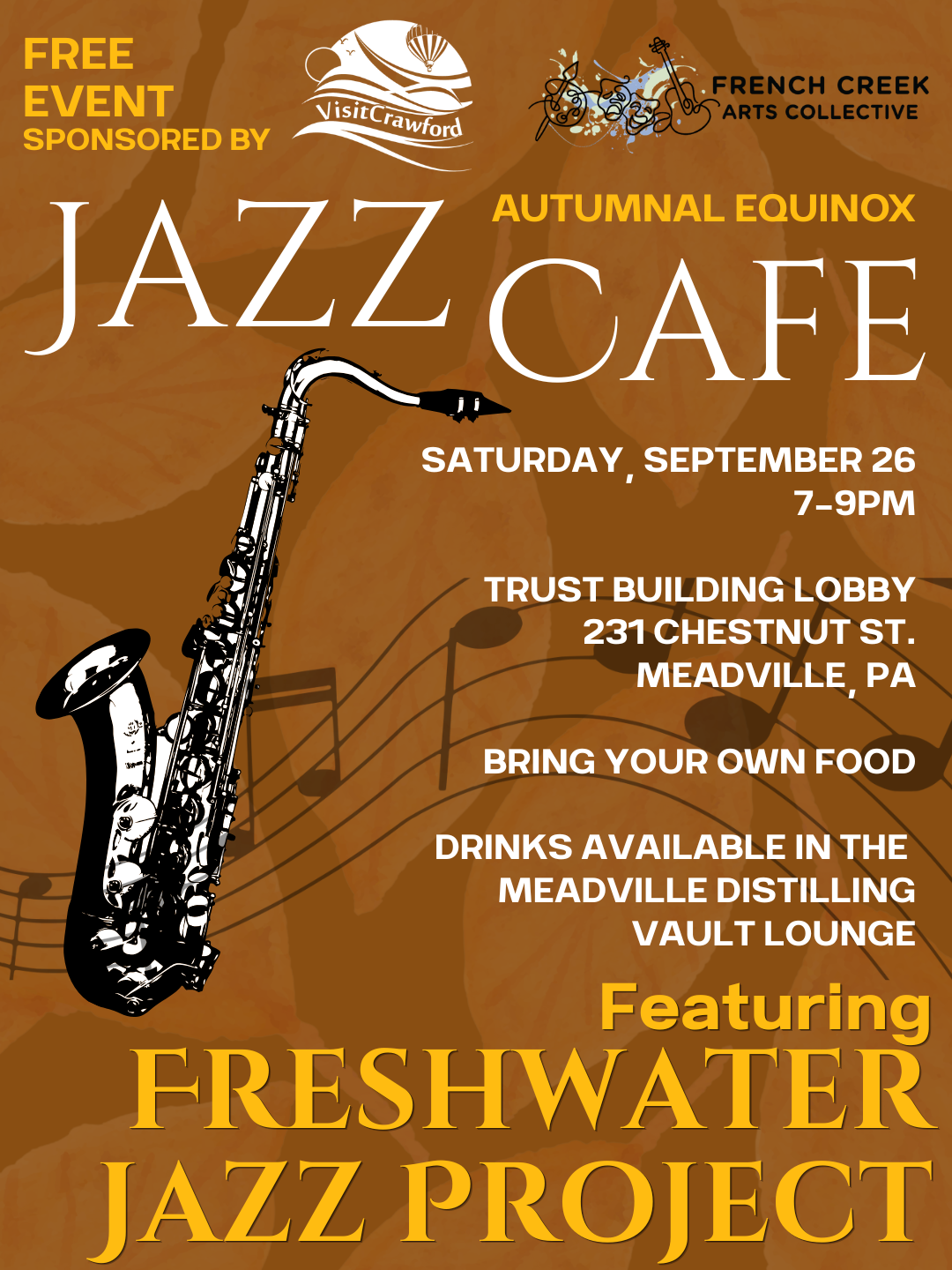 Jazz Cafe ft. Freshwater Jazz!