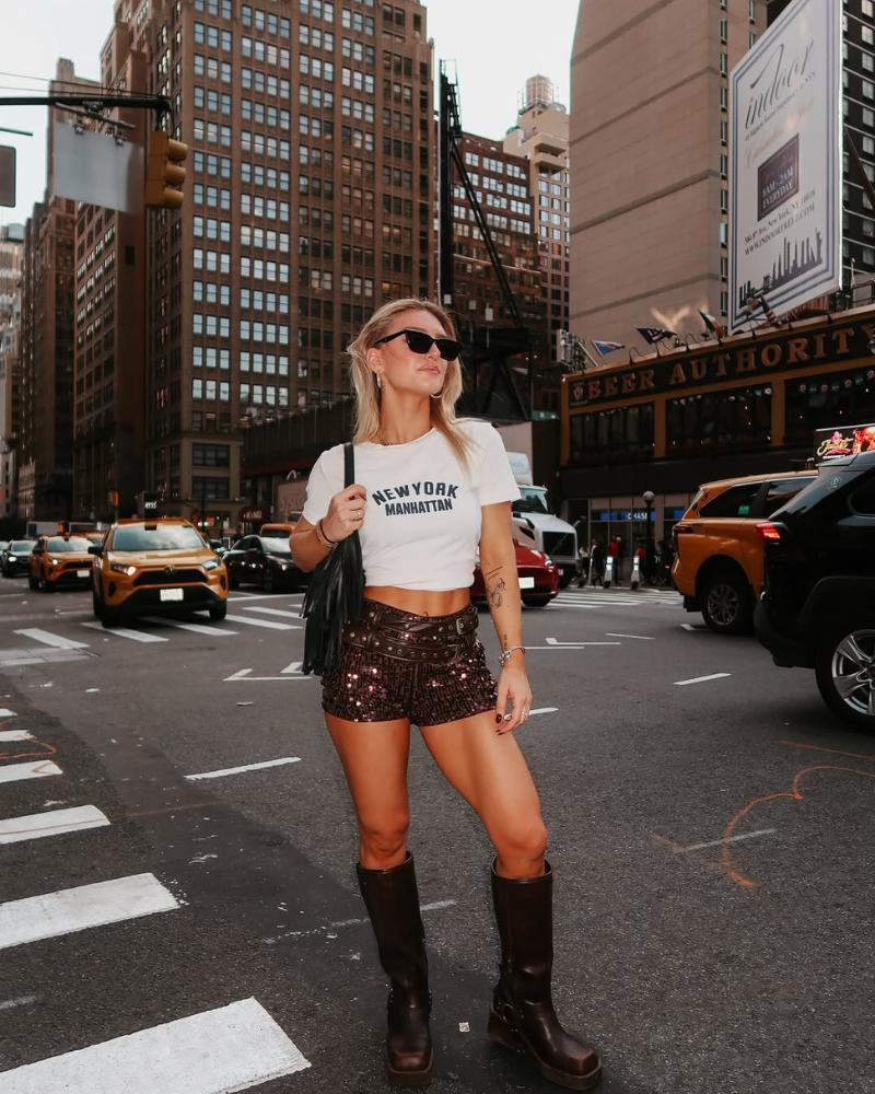 Cate Ceccarelli x Studio MB: moda chilena con tachas, brillos y una historia que contar