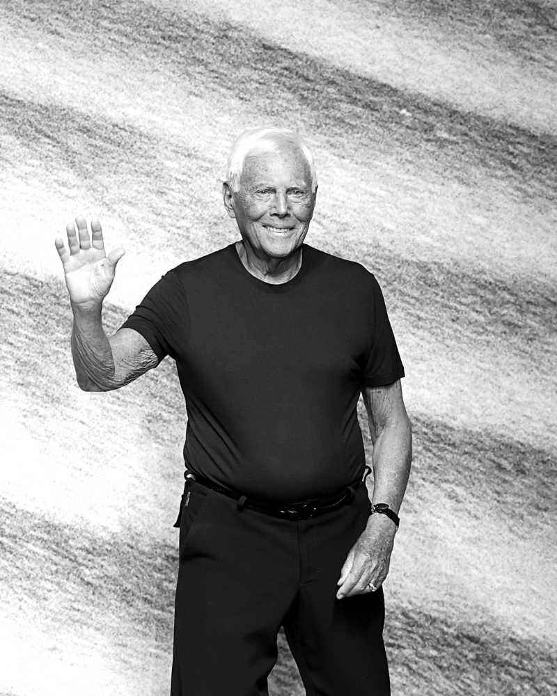 Giorgio Armani, adiós al último “rey” de la moda