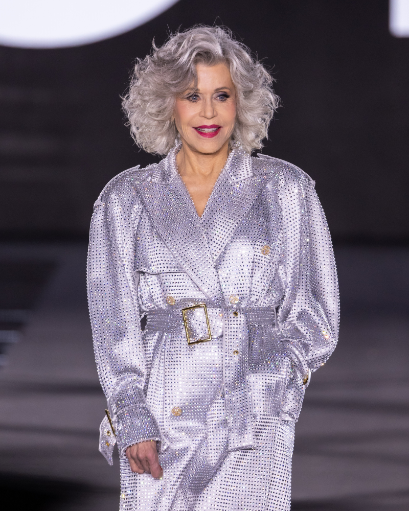 El regreso de la inigualable Jane Fonda a las pasarelas