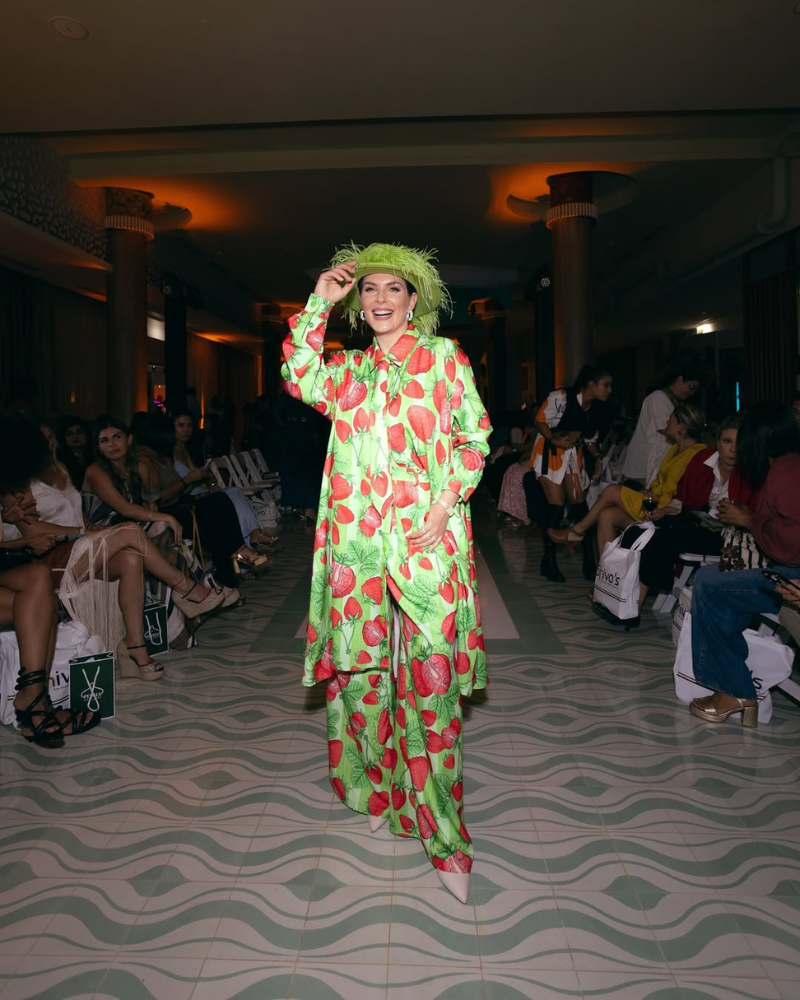 Eugenia Lemos cruza fronteras con su propia marca y debuta en el Aruba Fashion Week