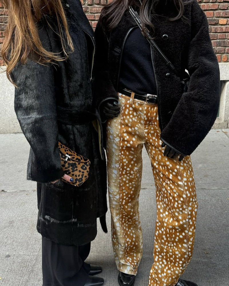 Prepárate para las tendencias: El estampado de bambi será el rey del otoño