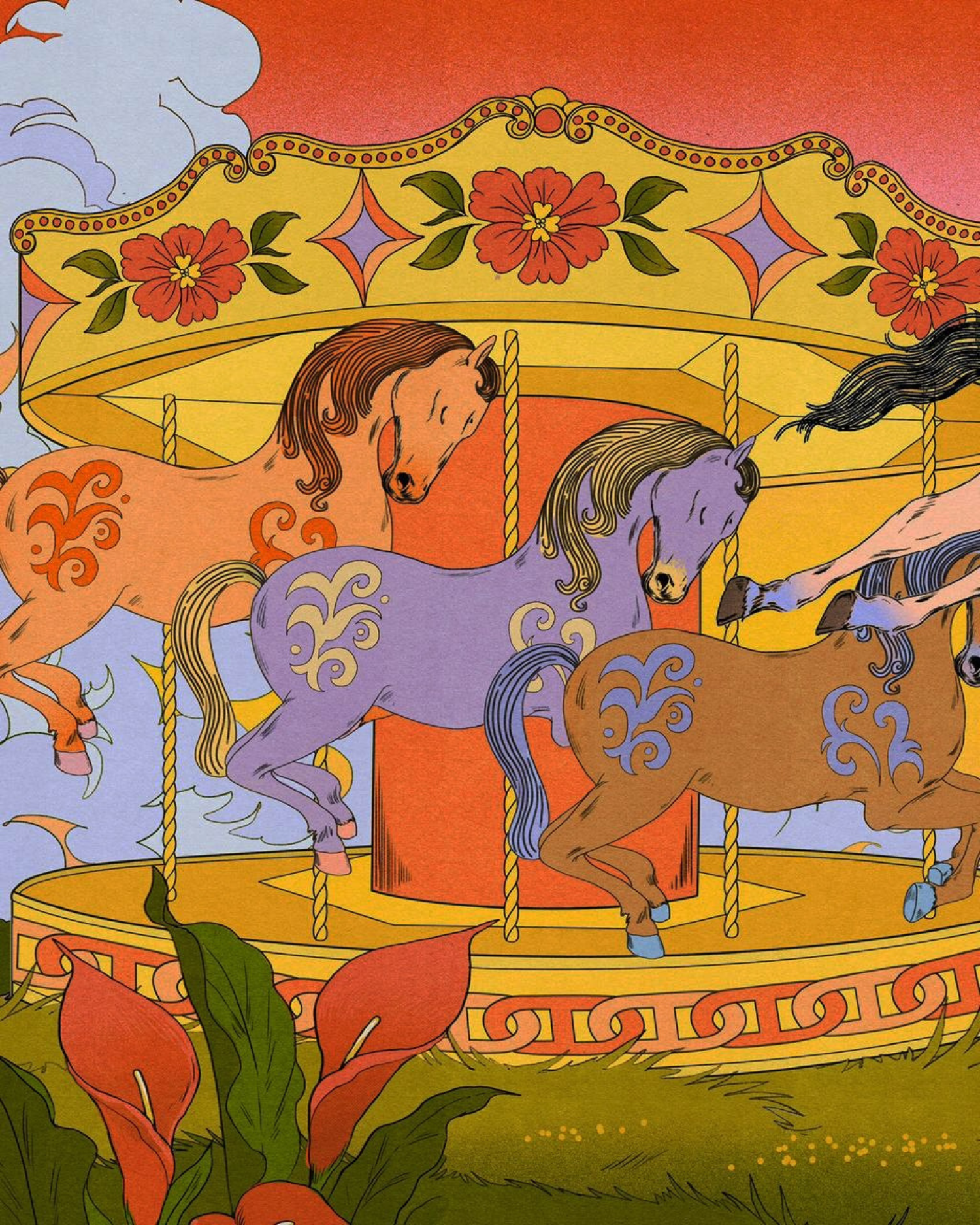 María Jesús Contreras, la ilustradora chilena detrás de la campaña de Año Nuevo Chino de Hermès