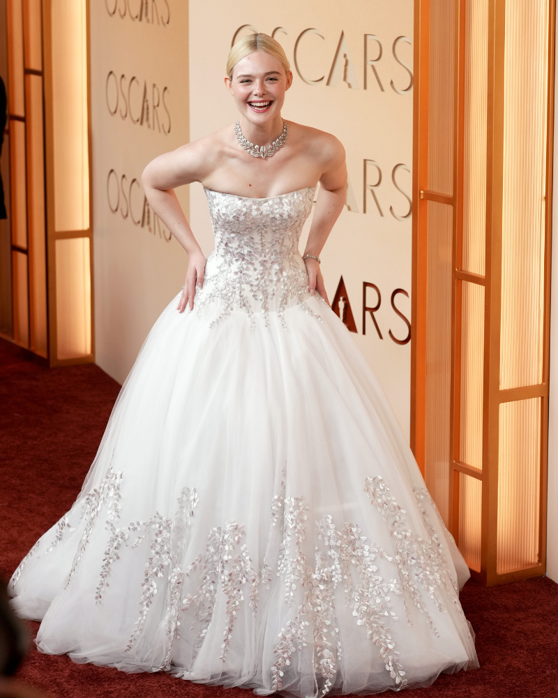 Coquette, romántico y vintage: el estilo de Elle Fanning