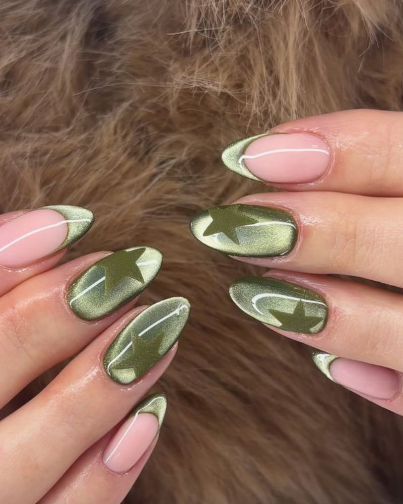 Manicure con estrellas: el detalle que eleva cualquier look