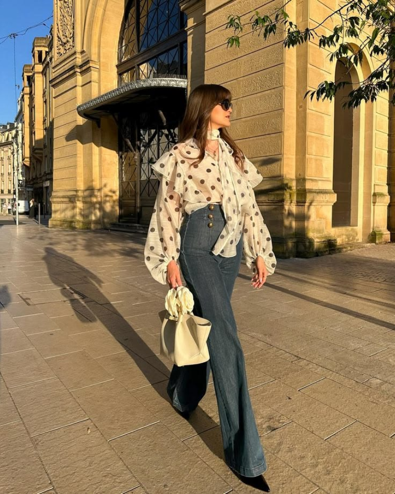 Camisas con vuelos: la tendencia romántica y boho que vuelve este 2026
