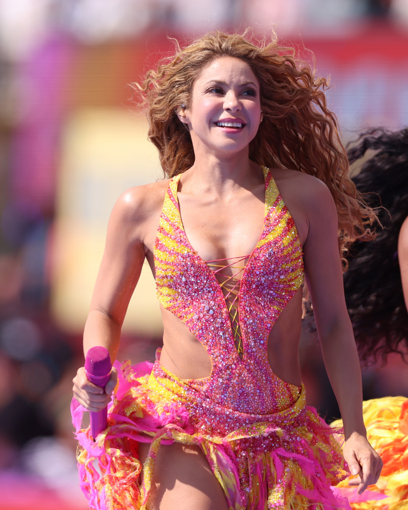 Más de 200 mil cristales Swarovski: el vestido de Roberto Cavalli que lució Shakira en la final del Mundial 2026
