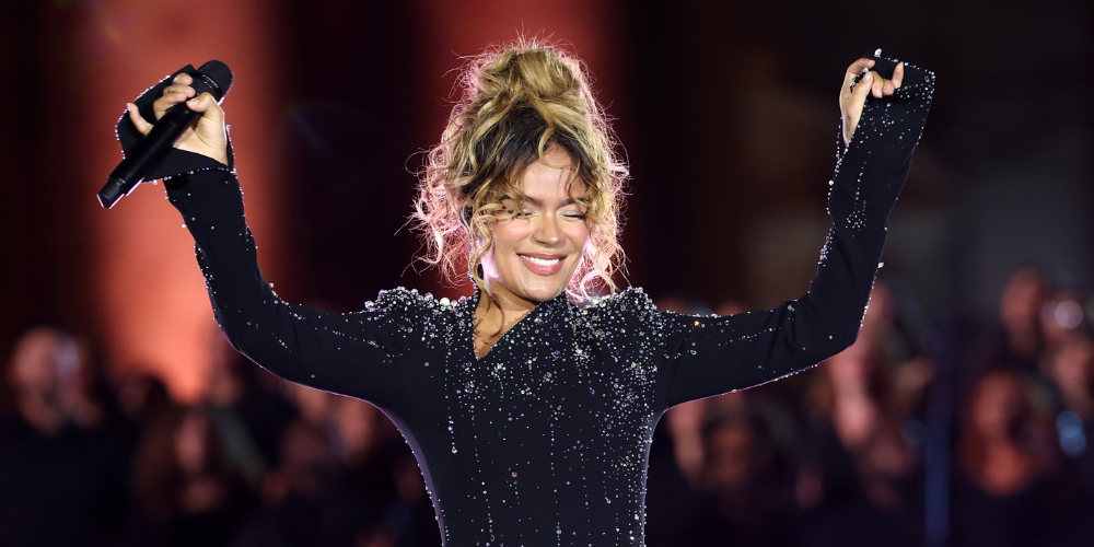 Karol G en concierto en el Vaticano