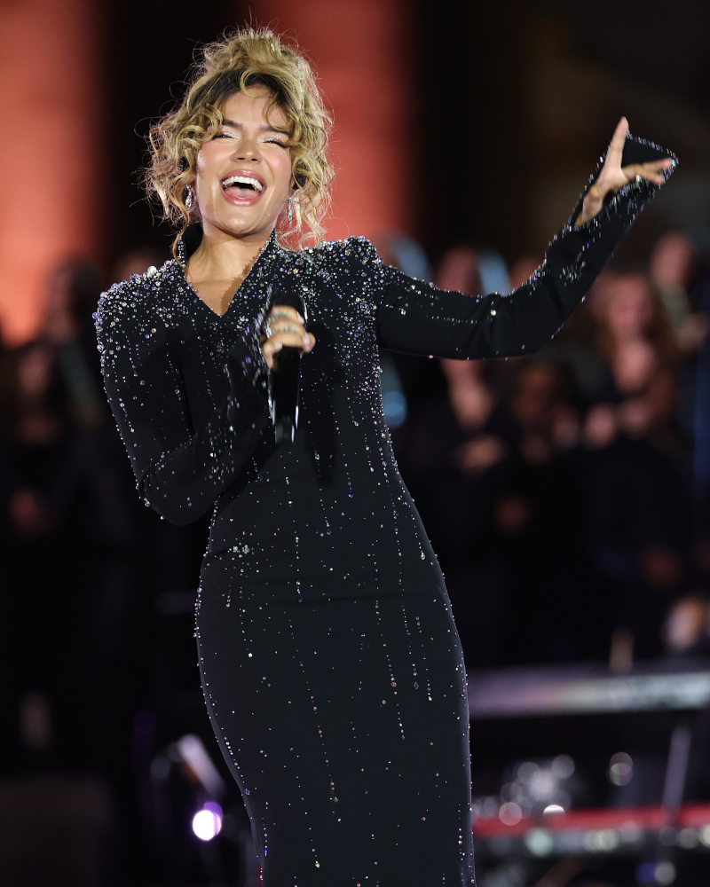 Karol G en concierto en el Vaticano