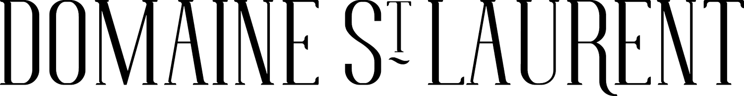 Text reading 'Domaine Saint Laurent'