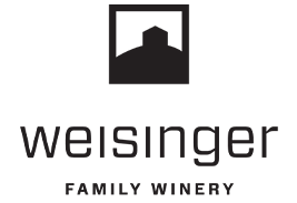 Weisinger Family Winery logo with text
