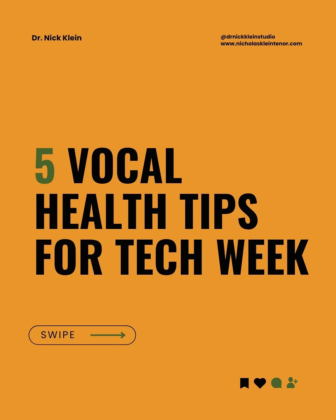 🎭 5 Vocal Health Tips Every Performer Needs for TECH WEEK 

If you&rsquo;re in tech right now&hellip; your voice needs this.

Tech week is basically the Olympics of theatre. Long rehearsals, heavy singing, endless notes, and zero time to recover. If