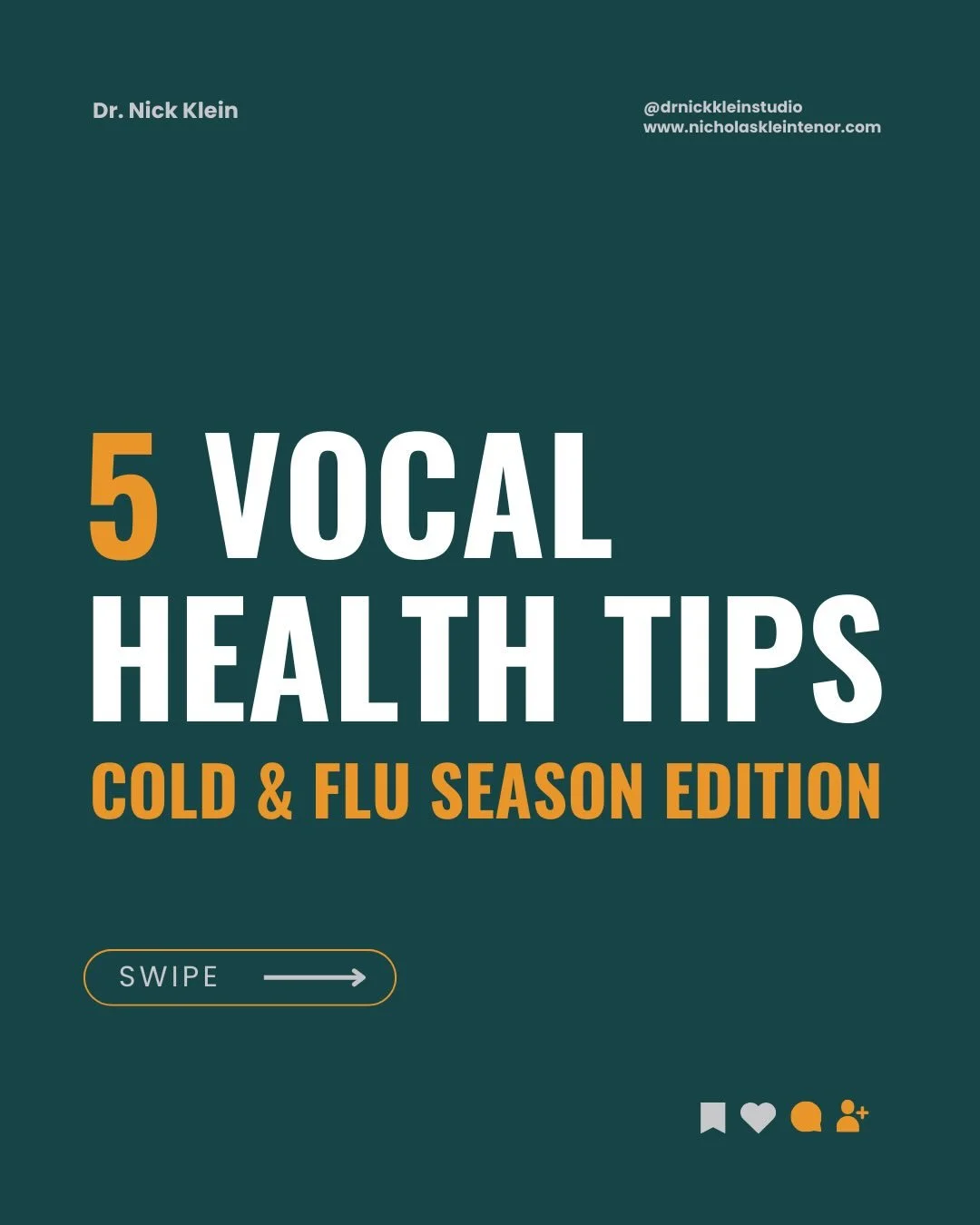 Cold and flu season hits voices hard. 🤧🎤

When you&rsquo;re sick, how you care for your voice matters even more. 

Supporting recovery, reducing irritation, and respecting fatigue can make the difference between bouncing back quickly and dealing wi