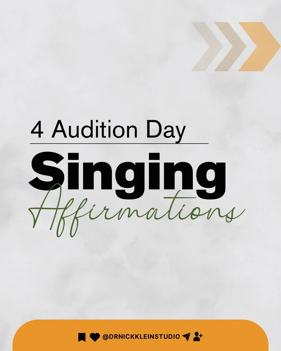 Auditions coming up? Remember this. 🎭

Before you walk in the room, your brain will try to make the audition mean everything.

Your job is simpler than that.

Tell the story. 
Make clear choices.
Offer your version.
Leave the rest.

Auditions aren&r
